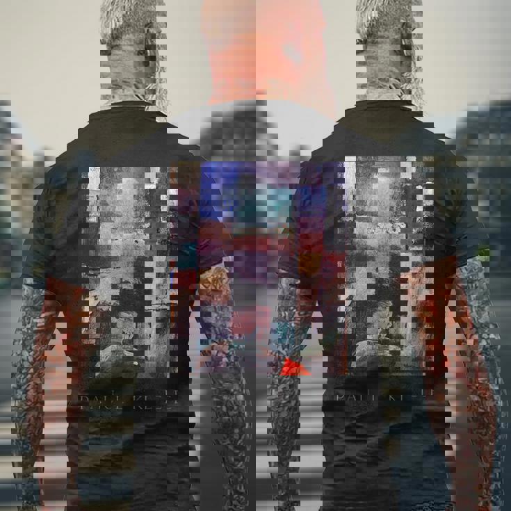 ポール・クリー アート メンズTシャツ バックプリント 高齢者への贈り物