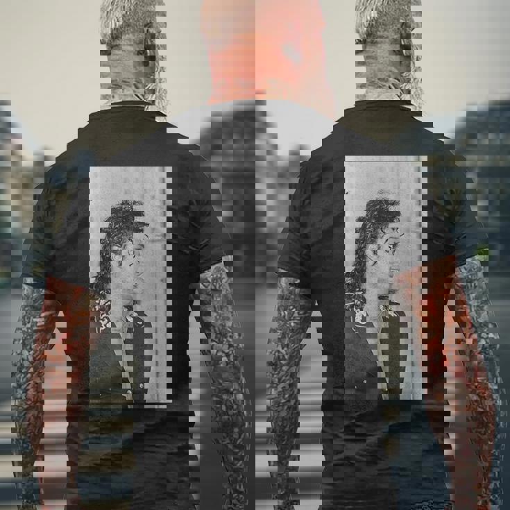 マイケル・ジャクソン キング・オブ・ポップ・イン・ロンドン 1988 メンズTシャツ バックプリント 高齢者への贈り物