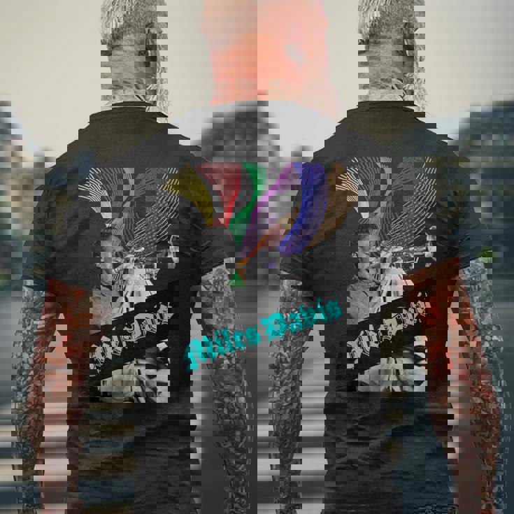 マイルスデイビス_002 メンズTシャツ バックプリント 高齢者への贈り物