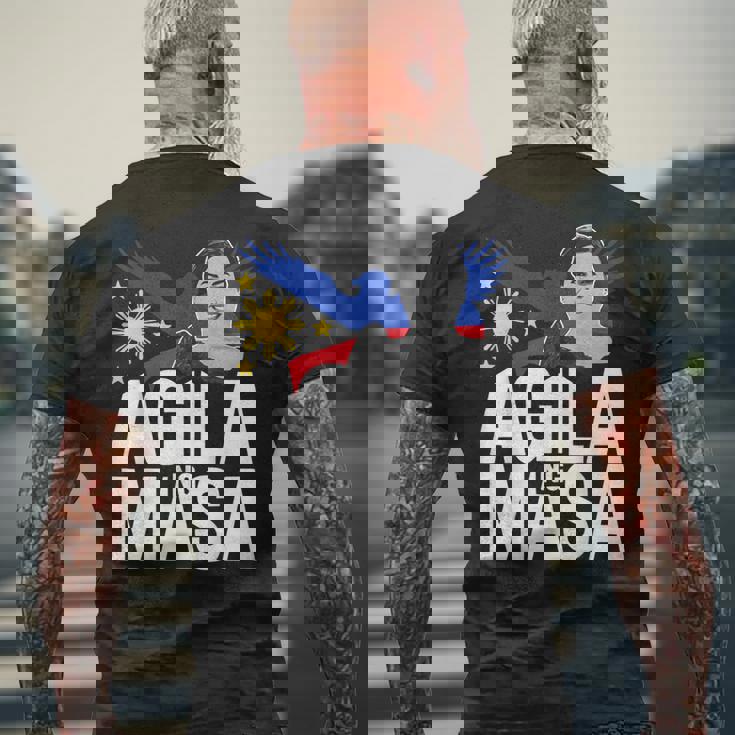 マサ・フィリピンのサラ・ドゥテルテ・アギラ、私たちはprrdを支持します メンズTシャツ バックプリント 高齢者への贈り物