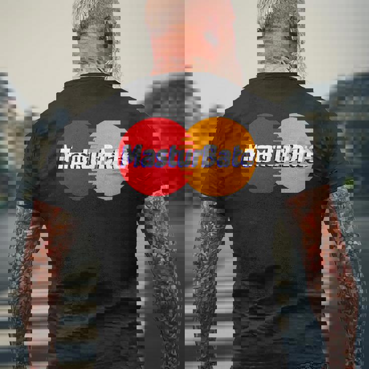 マスターベート メンズTシャツ バックプリント 高齢者への贈り物