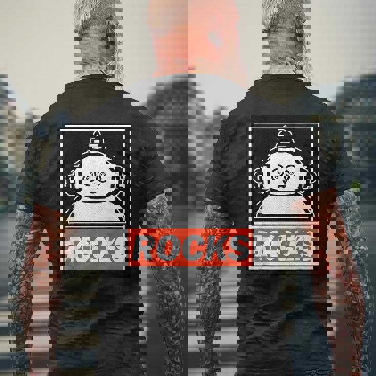 マッカパッカ メンズTシャツ バックプリント 高齢者への贈り物