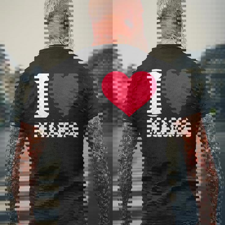 ママ大好き メンズTシャツ バックプリント 高齢者への贈り物