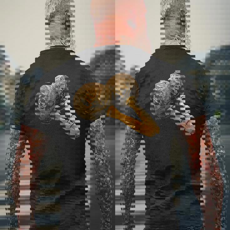 マラカス Cuba Music — キューバ Cubano Libre メンズTシャツ バックプリント 高齢者への贈り物