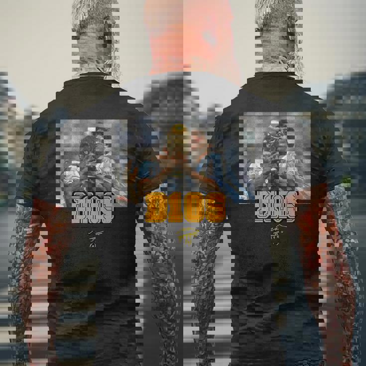 マラドーナ D10s ワールドカップ メンズTシャツ バックプリント 高齢者への贈り物