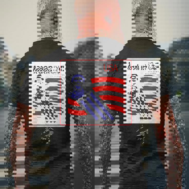 マラドーナアメリカ 94 メンズTシャツ バックプリント 高齢者への贈り物