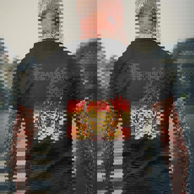 マーシーフル・フェイト-9 メンズTシャツ バックプリント 高齢者への贈り物