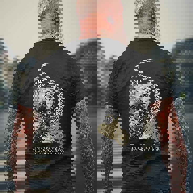 マーロンブランド_002 メンズTシャツ バックプリント 高齢者への贈り物