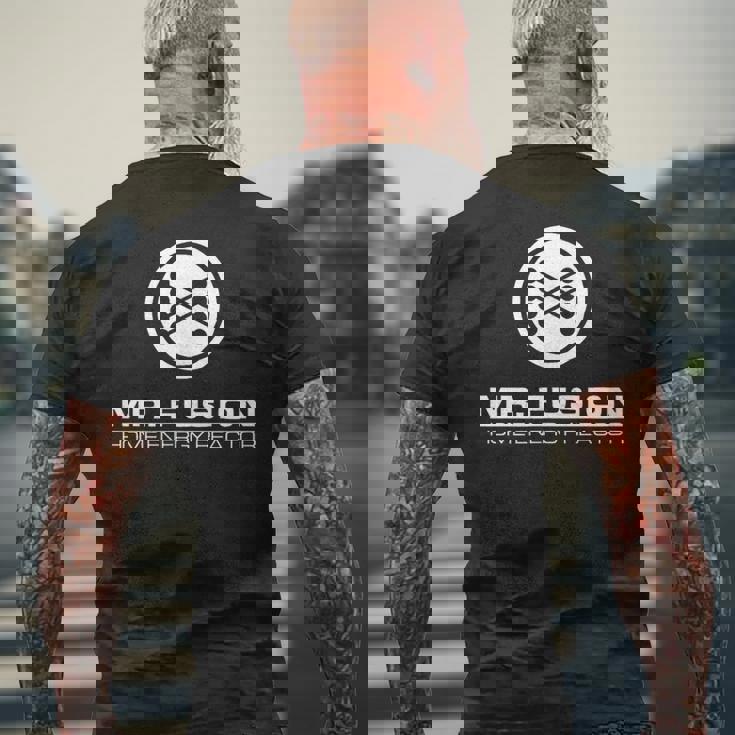 ミスター・フージョン メンズTシャツ バックプリント 高齢者への贈り物