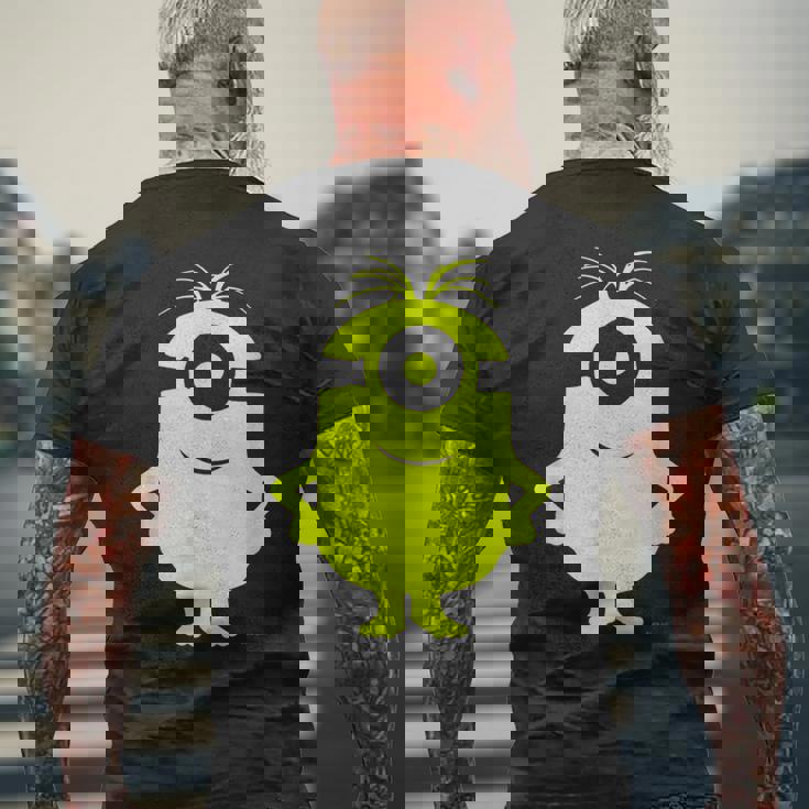 ミニオンilhouettestuart メンズTシャツ バックプリント 高齢者への贈り物