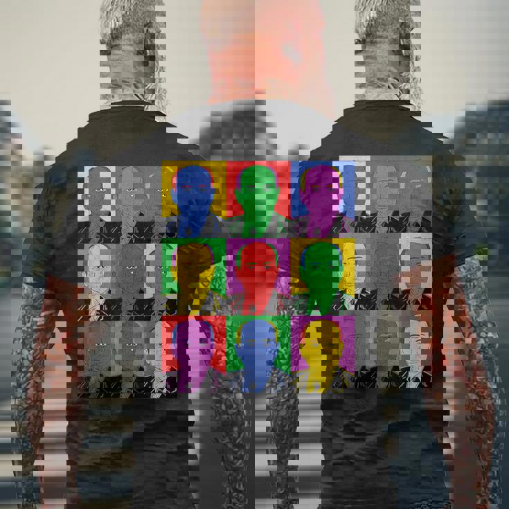 ミハイル・ゴルバチョフ ポップアートtシャツ ヴィンテージヒストリーtシャツ メンズTシャツ バックプリント 高齢者への贈り物