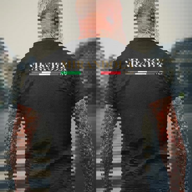 ミランドラ イタリア メンズTシャツ バックプリント 高齢者への贈り物