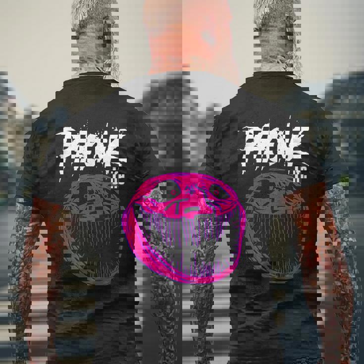 ミーム 怖いトロール シグマフォンク メンズTシャツ バックプリント 高齢者への贈り物