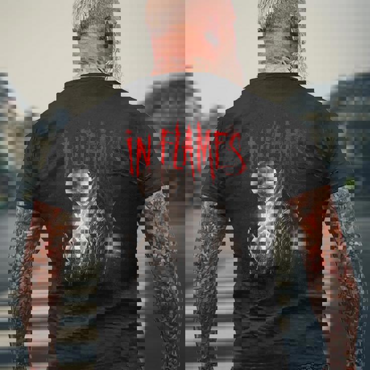 メーカーに会う メンズTシャツ バックプリント 高齢者への贈り物