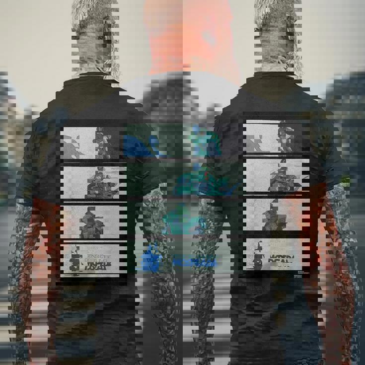 モスピーダ I メンズTシャツ バックプリント 高齢者への贈り物