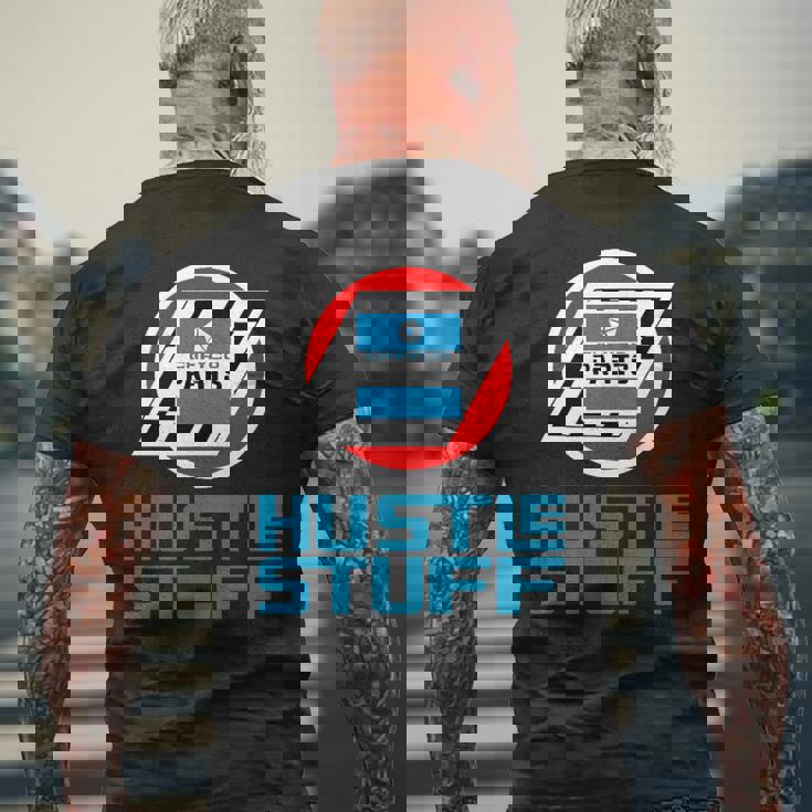 モパー・ハッスル・スタフ メンズTシャツ バックプリント 高齢者への贈り物