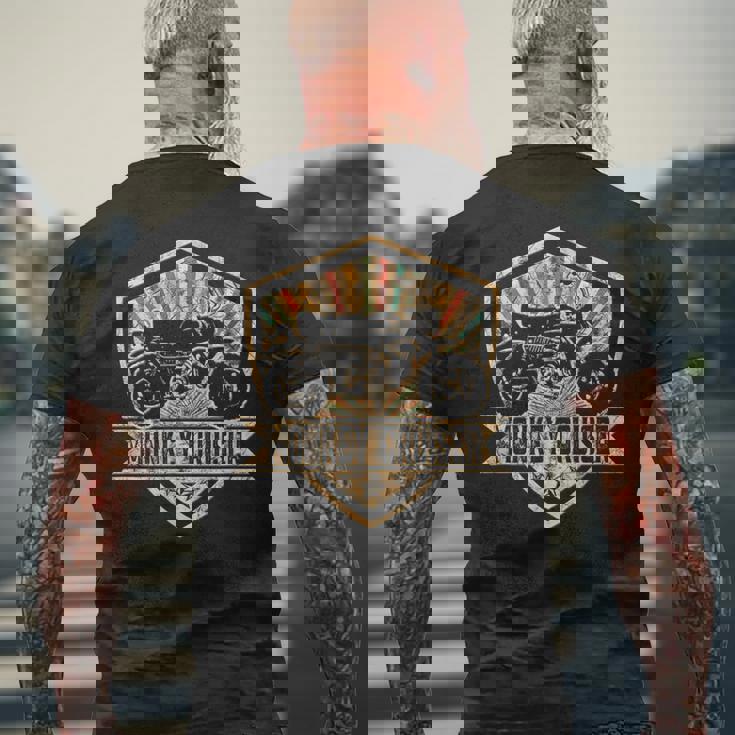 モンキー Z50 クルーザー 原付 バイク 日本 メンズTシャツ バックプリント 高齢者への贈り物