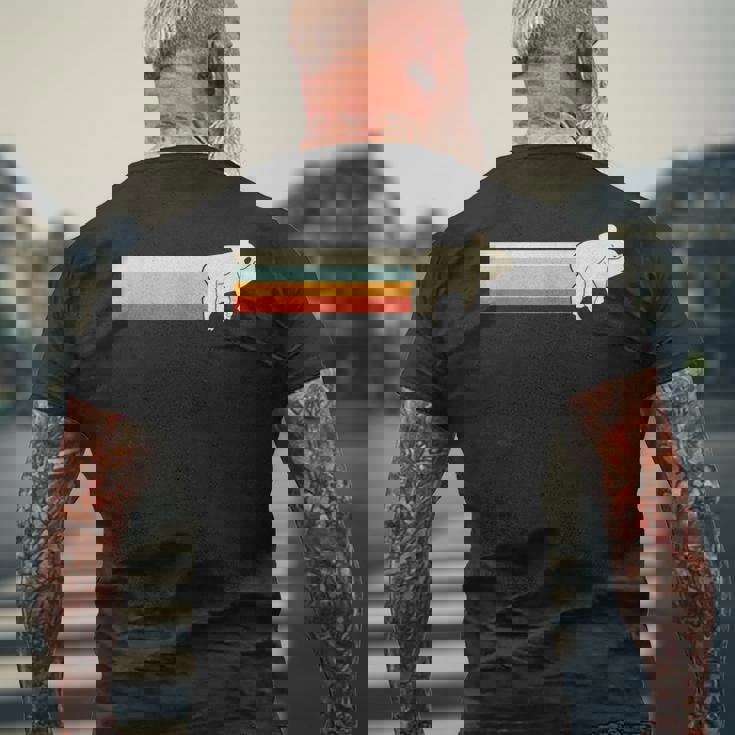 ユーカリイーターコアラとコアラヴィンテージメンズ メンズTシャツ バックプリント 高齢者への贈り物