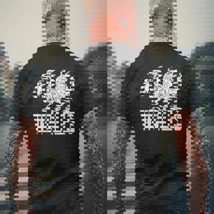 ラグビーウェールズドラゴン ウェールズ メンズ レディース ボーイズ ガールズ ウェールズ メンズTシャツ バックプリント 高齢者への贈り物