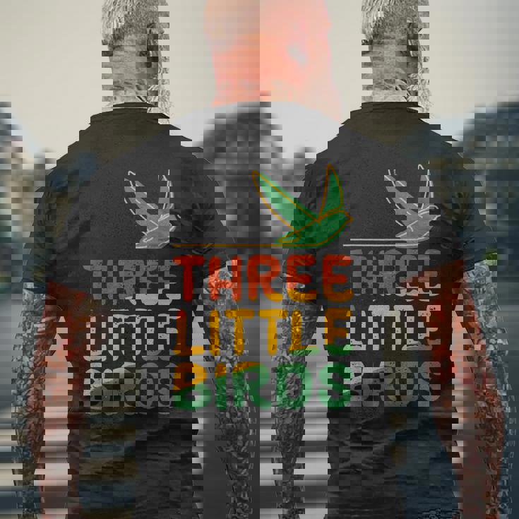 ラスタカラー、レゲエ メンズTシャツ バックプリント 高齢者への贈り物