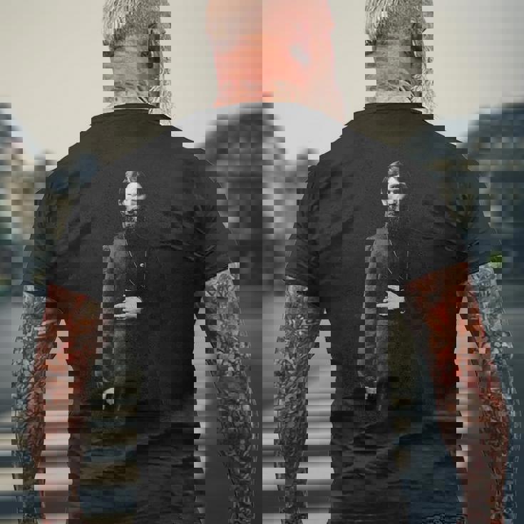 ラスプーチン マッドモンク メンズTシャツ バックプリント 高齢者への贈り物