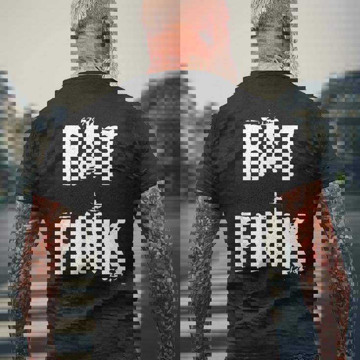 ラットフィンク メンズTシャツ バックプリント 高齢者への贈り物