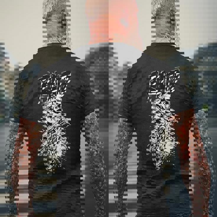 ラッドbmx メンズTシャツ バックプリント 高齢者への贈り物