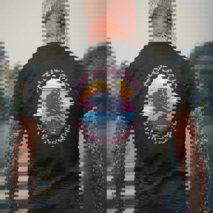 ラブボート メンズTシャツ バックプリント 高齢者への贈り物