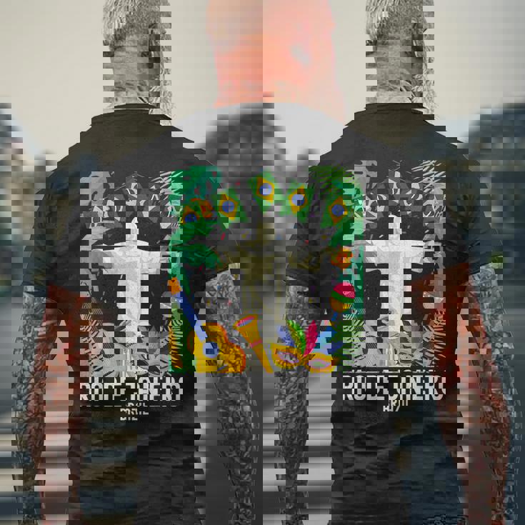 リオデジャネイロ お土産 リオデジャネイロ メンズTシャツ バックプリント 高齢者への贈り物