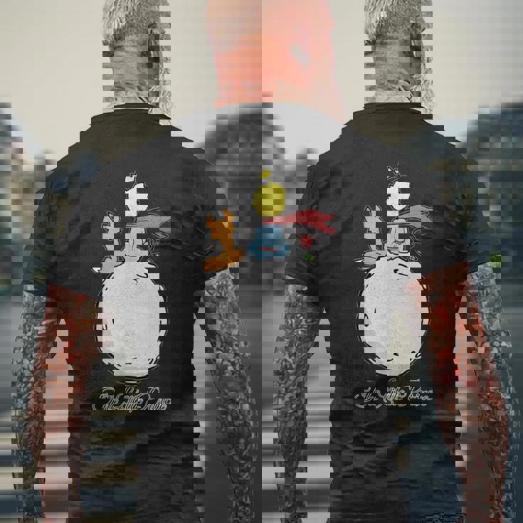 リトルプリンス メンズTシャツ バックプリント 高齢者への贈り物