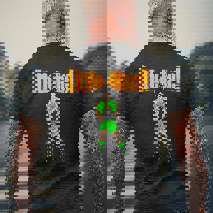 リトルマック メンズTシャツ バックプリント 高齢者への贈り物