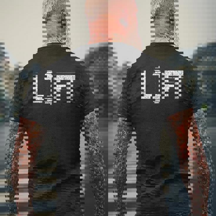 リフトデッドリフティング ウェイトリフティング ウェイトリフティング ウェイトリフティング ウェイトリフター メンズTシャツ バックプリント 高齢者への贈り物