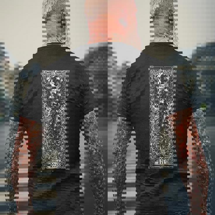 リリスエンジェルオブダークネスデイオブデッド メンズTシャツ バックプリント 高齢者への贈り物