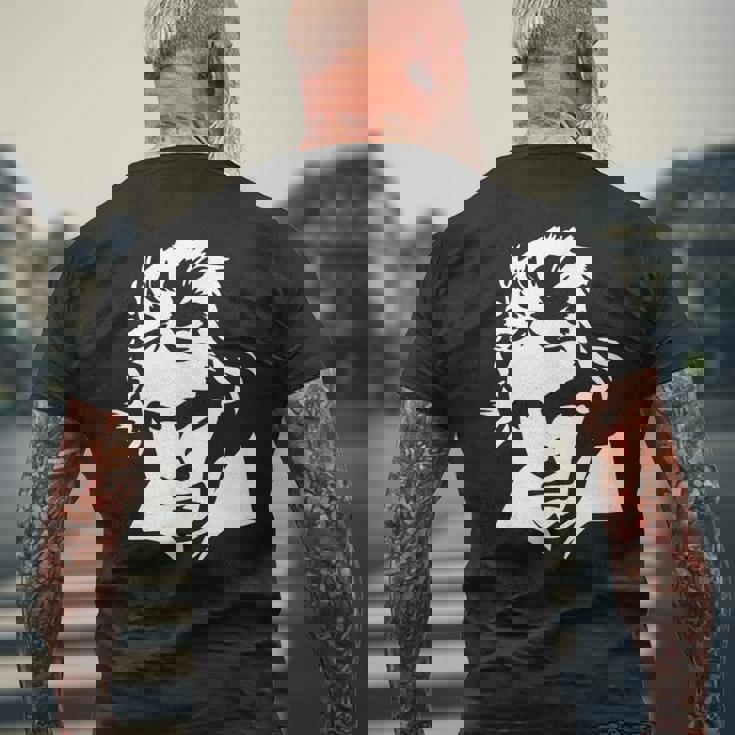 ルートヴィヒ・ヴァン・ベートーベン 5Thymphony クラシック音楽構成集 メンズTシャツ バックプリント 高齢者への贈り物