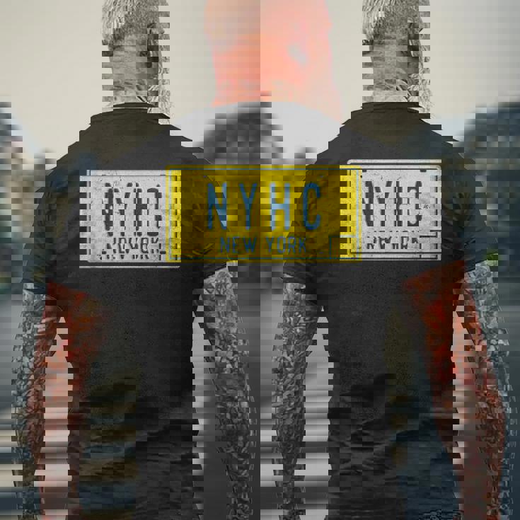 レトロ オールドスクール ニューヨーク ハードコア Nyhc パンクロックミュージック Nyc メンズTシャツ バックプリント 高齢者への贈り物