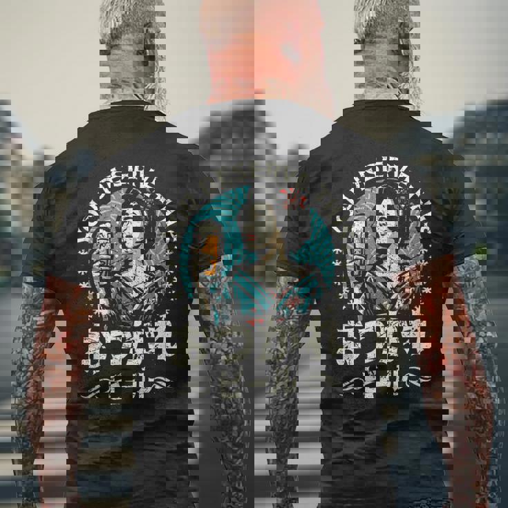 レトロ日本ビール 昭和ヴィンテージ 昭和 おつかれさまビール メンズTシャツ バックプリント 高齢者への贈り物