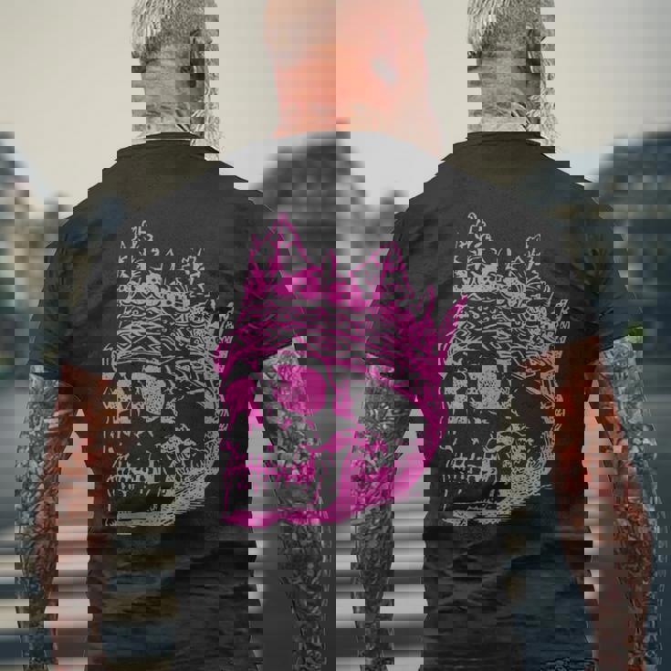 ロイヤル スカル メンズTシャツ バックプリント 高齢者への贈り物