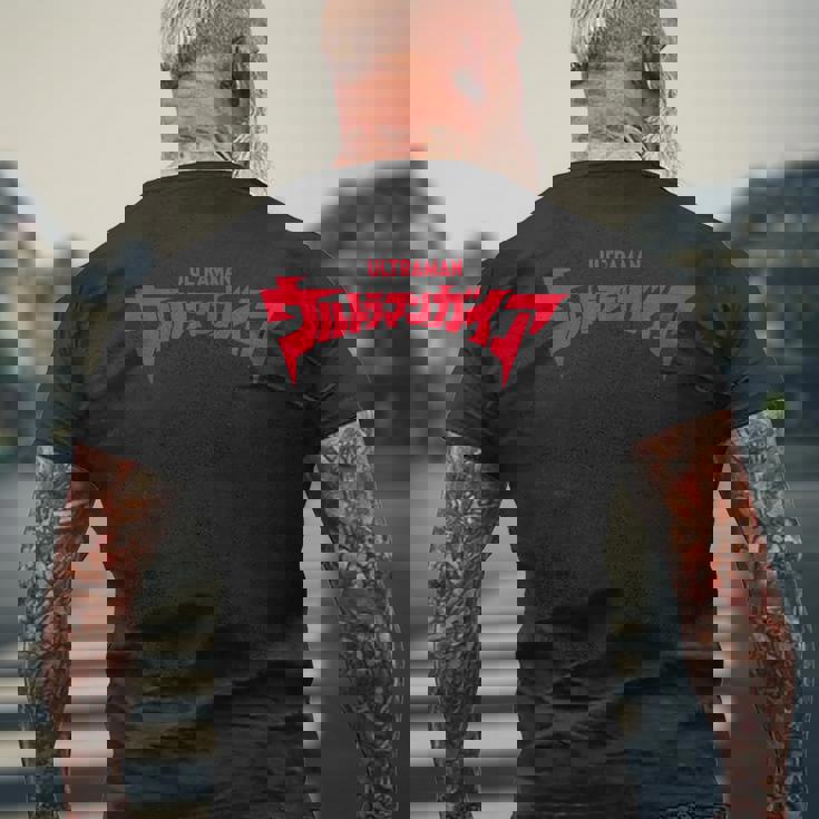 ロゴシリーズ ウルトラマンガイア メンズTシャツ バックプリント 高齢者への贈り物