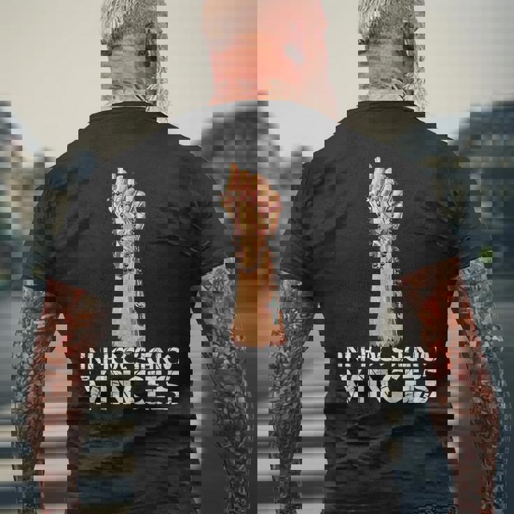 ロザリオ 祝福された母 カトリック教徒を祈る メンズTシャツ バックプリント 高齢者への贈り物