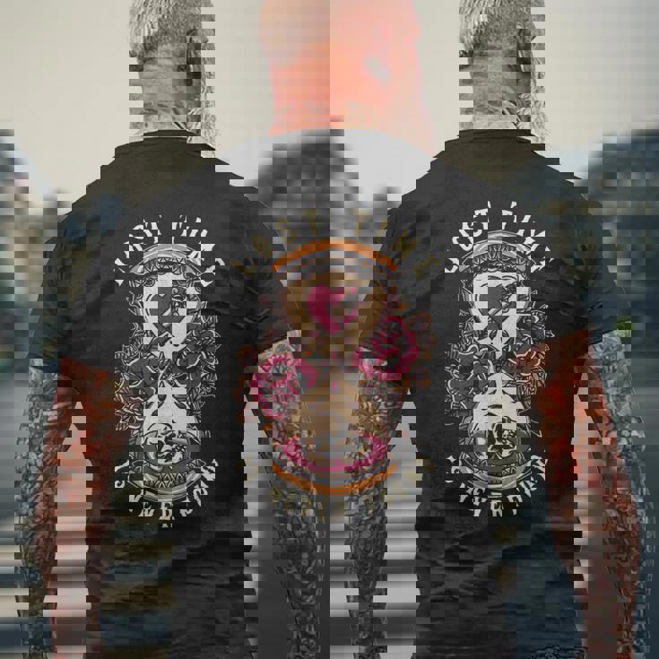 ロストタイム、トラディショナル、オールドスクール砂時計タトゥーデザイン メンズTシャツ バックプリント 高齢者への贈り物