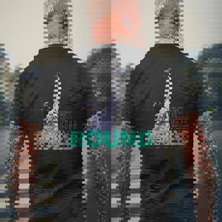 ロッキー・ワン・モア・ラウンド メンズTシャツ バックプリント 高齢者への贈り物