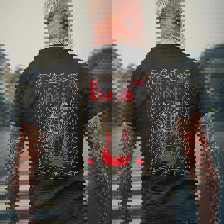 ロック・アンド・ロール メンズTシャツ バックプリント 高齢者への贈り物