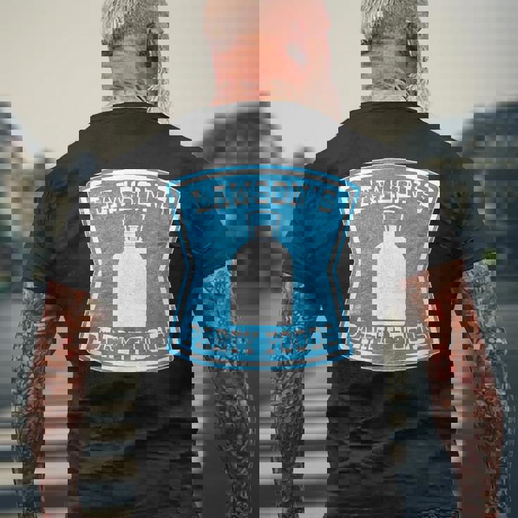 ローソン・パーティー・フーズクリーブランド メンズTシャツ バックプリント 高齢者への贈り物