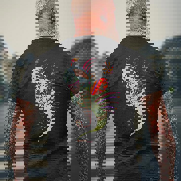 ワシリー・カンディンスキーによる白い幽霊のフィギュア1943 メンズTシャツ バックプリント 高齢者への贈り物