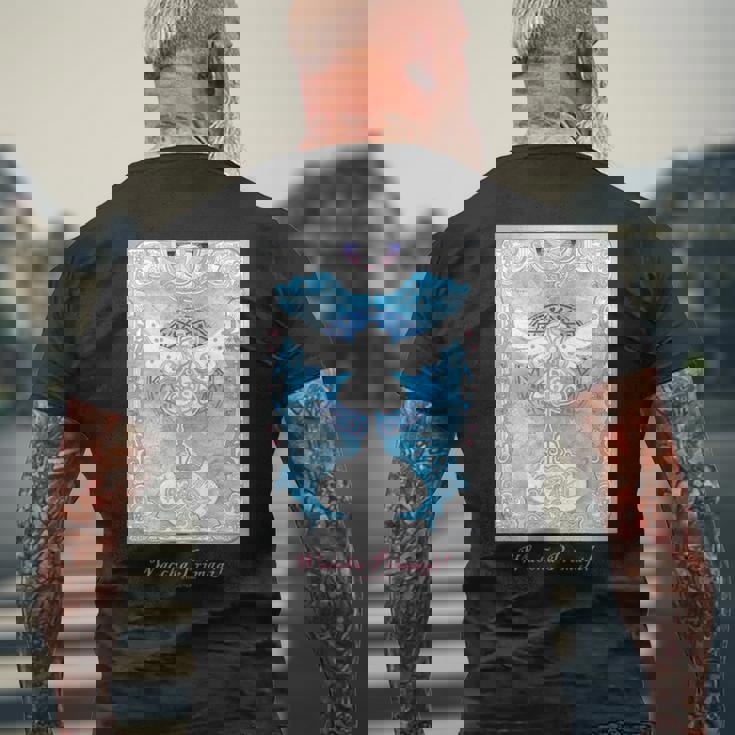 ワッチャプリマジ！ コーデブックb メンズTシャツ バックプリント 高齢者への贈り物