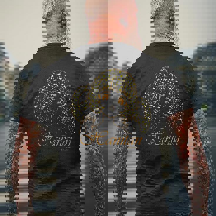 ワッチャプリマジ！ フェイスシリーズ はにたん メンズTシャツ バックプリント 高齢者への贈り物