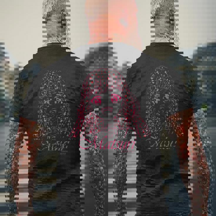 ワッチャプリマジ！ フェイスシリーズ まつり メンズTシャツ バックプリント 高齢者への贈り物