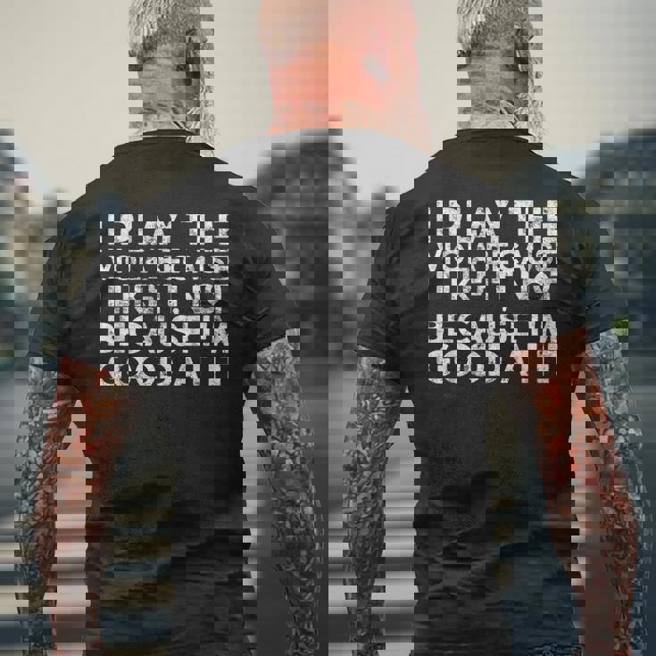 ヴィオラ楽器 ヴィオラ奏者 ヴィオラ音楽愛好家 メンズTシャツ バックプリント 高齢者への贈り物