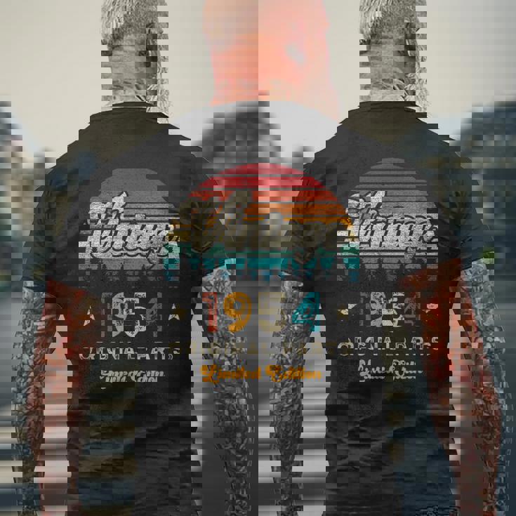 ヴィンテージ 1954 バースデー 71年限定品 メンズTシャツ バックプリント 高齢者への贈り物