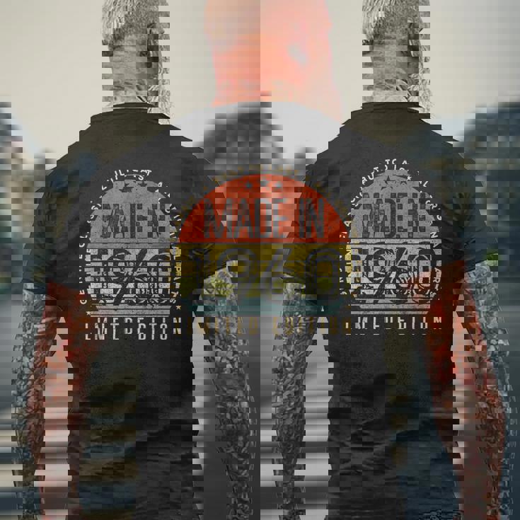 ヴィンテージ 1960 限定版 レトロ 1960年製 メンズ レディース メンズTシャツ バックプリント 高齢者への贈り物